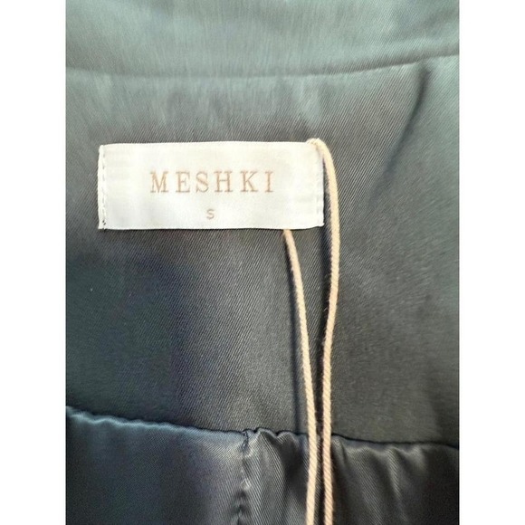 MESHki Andreas Oversized Trench Coat Charcoal Gray Size S - Picture 8 of 8